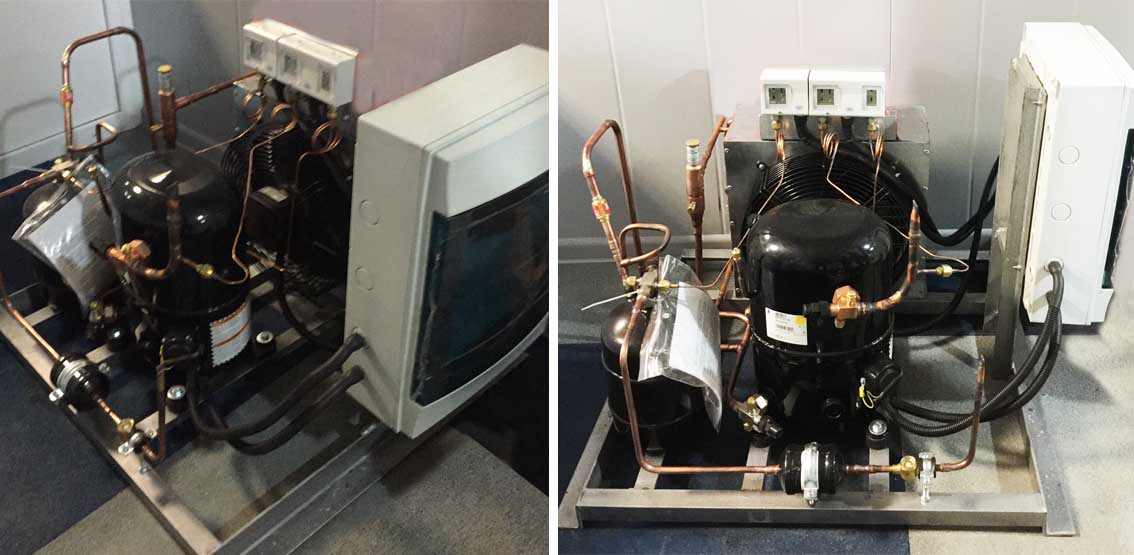 Холодильный агрегат на базе компрессора Tecumseh TFH 2511 Z