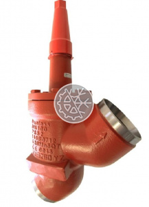 Вентиль запорный SVA-S 150 D STR CAP