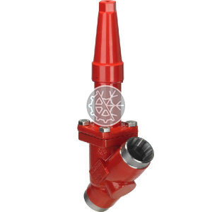 Запорный клапан SVA-S SS 25 D STR CAP