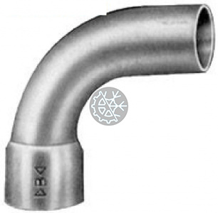 Отвод d. 64 mm 90* однораструбный Hailiang