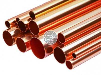 Труба медная неотожженная D 2 1/8" x 1,78 мм, отрезок 3 м, Halcor